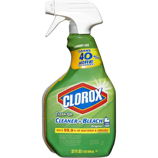 Clorox Original Clean-Up All Purpose Cleaner with Bleach Spray Bottle , 32oz