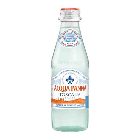Acqua Panna Natural Spring Water 250 ml Glass Bottles - Pack of 12