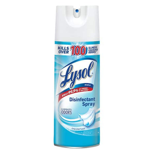 Lysol 12.5 Oz. Crisp Linen Disinfectant Spray